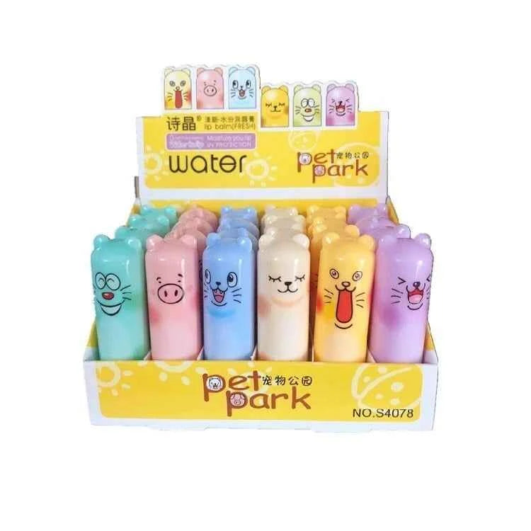 24-Pack Fruit-Flavored Moisturizing Lip Balm – Natural & Colourless - JUCE