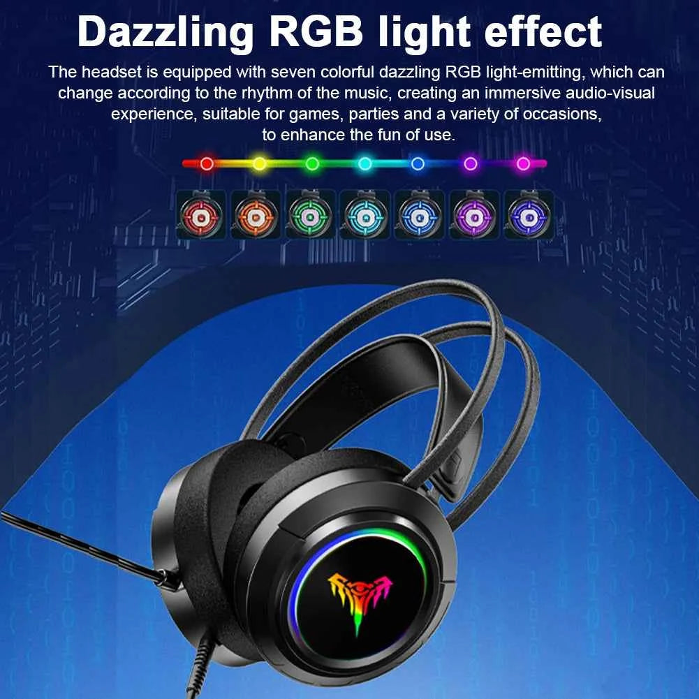OVER EAR GAMING HEADSET WITH MIC - JUCE