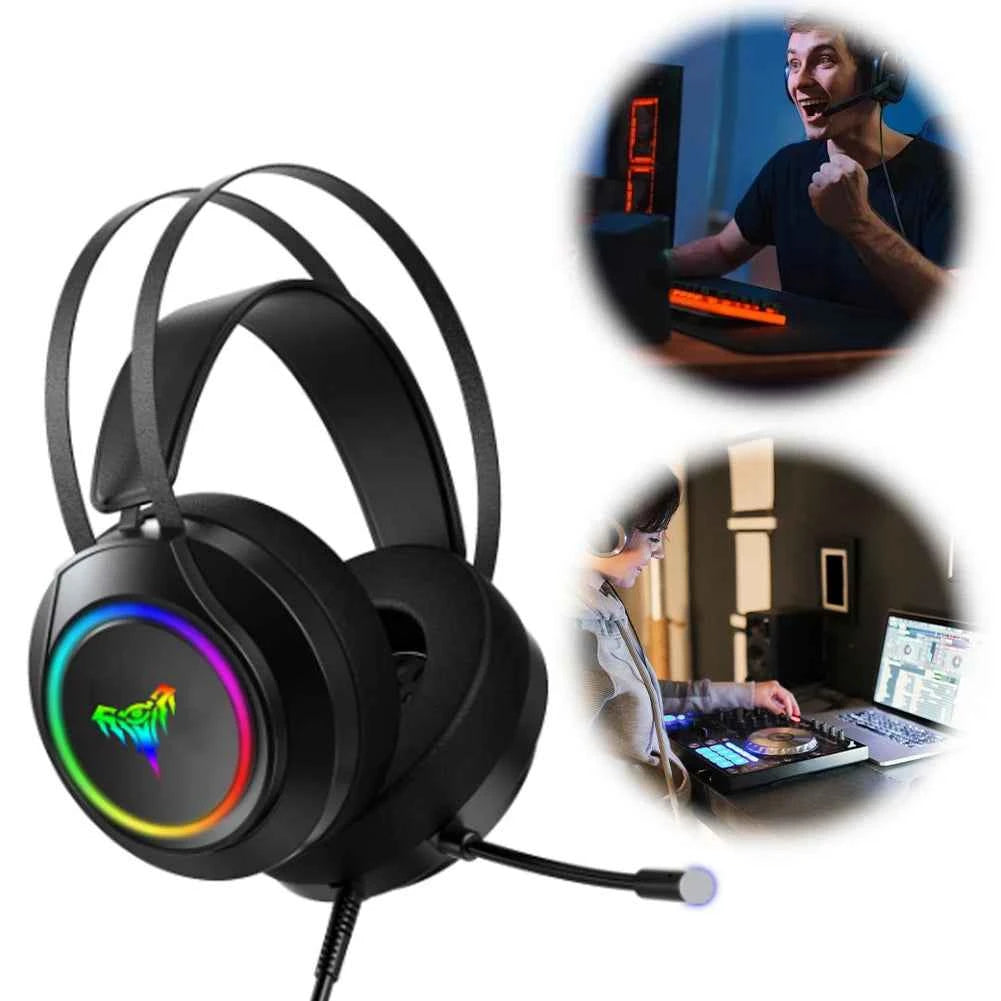 OVER EAR GAMING HEADSET WITH MIC - JUCE