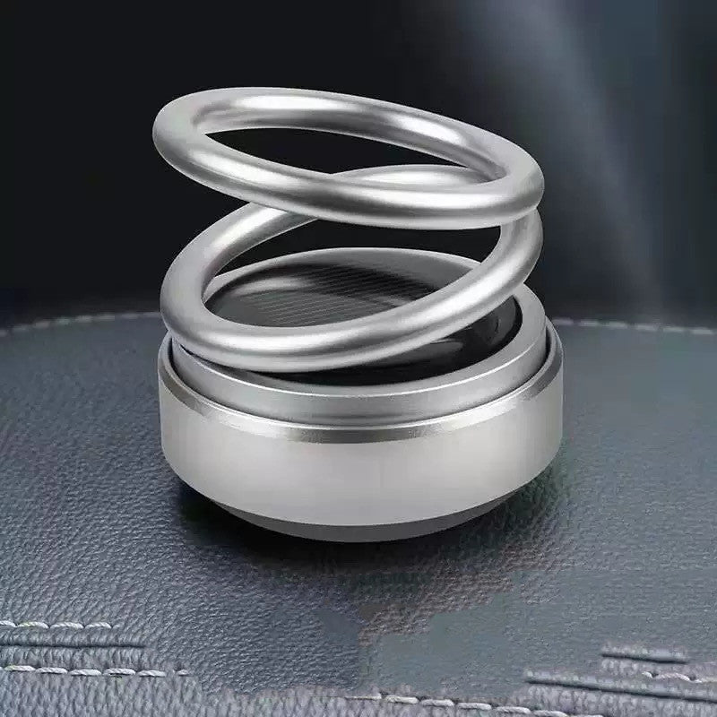 Solar Auto Rotation Car Air Freshener Perfume Seat - JUCE