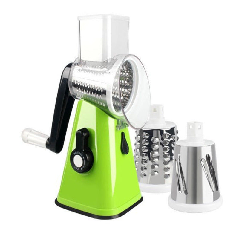 Multi-functional Vegetable Cutter Hand Drum Vegetable Cutter Slicer - JUCE
