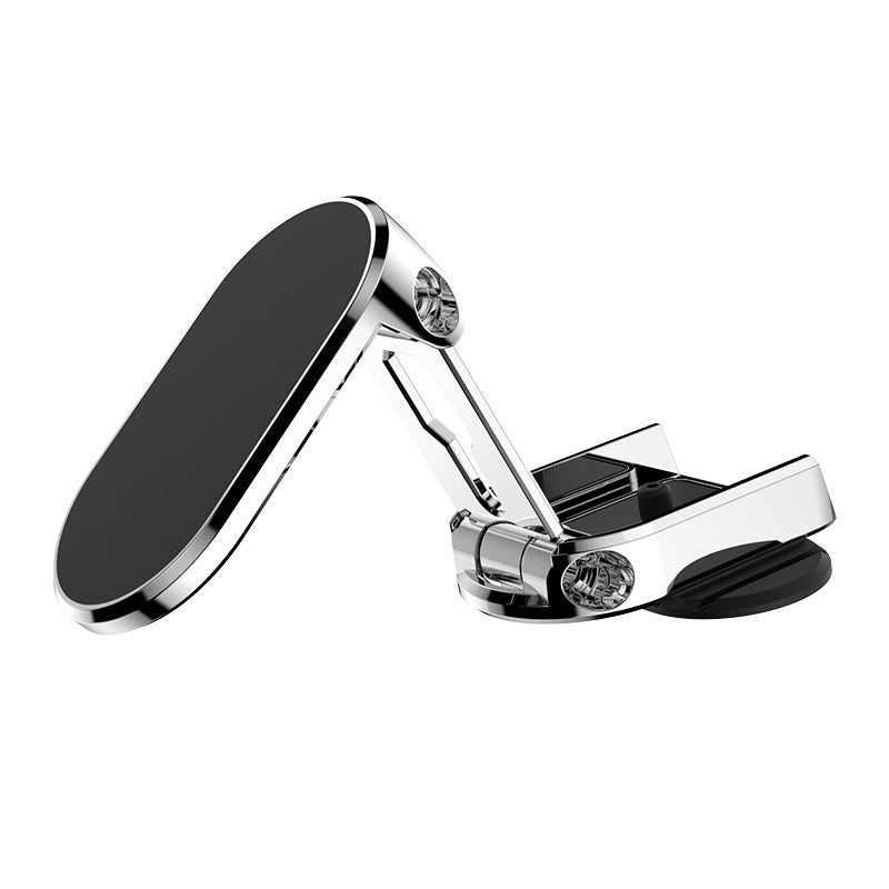 Rotate Metal Magnetic Car Phone Holder Foldable Universal Mobile Phone Stand Air Vent Magnet Mount GPS Support - JUCE