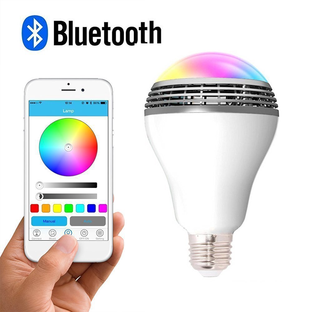 Creative Home LED Smart Bluetooth Speaker E27 Bulb Light - JUCE