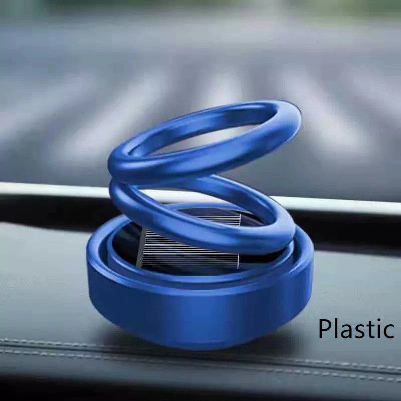 Solar Auto Rotation Car Air Freshener Perfume Seat - JUCE