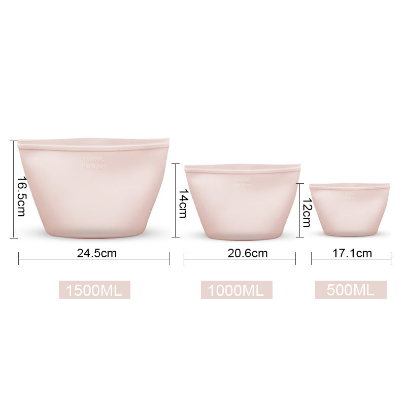 Silicone Food Storage Fresh-keeping Bag - JUCE