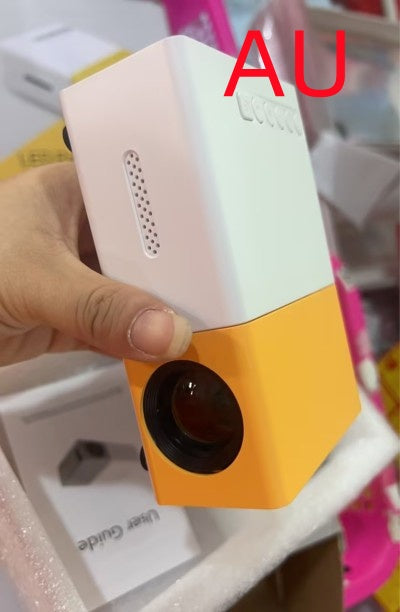 Portable Projector 3D Hd Led Home Theater Cinema HDMI-compatible Usb Audio Projector Yg300 Mini Projector - JUCE