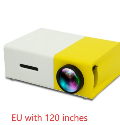 Portable Projector 3D Hd Led Home Theater Cinema HDMI-compatible Usb Audio Projector Yg300 Mini Projector - JUCE