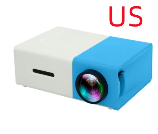 Portable Projector 3D Hd Led Home Theater Cinema HDMI-compatible Usb Audio Projector Yg300 Mini Projector - JUCE