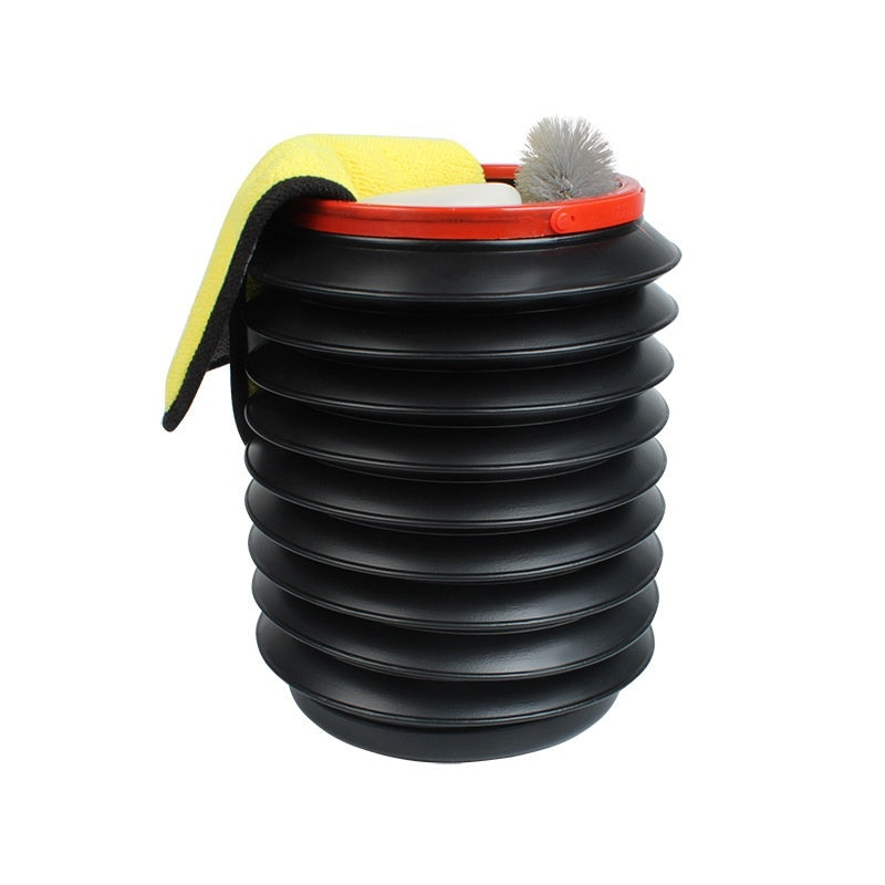 Car Trash Can Multifunctional Car Collapsible Bucket - JUCE