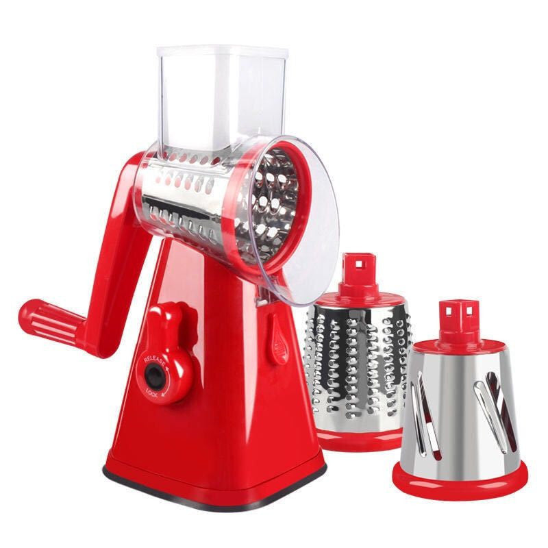 Multi-functional Vegetable Cutter Hand Drum Vegetable Cutter Slicer - JUCE