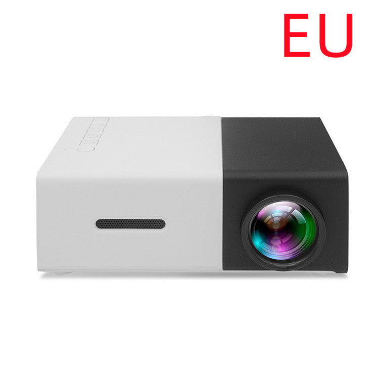 Portable Projector 3D Hd Led Home Theater Cinema HDMI-compatible Usb Audio Projector Yg300 Mini Projector - JUCE