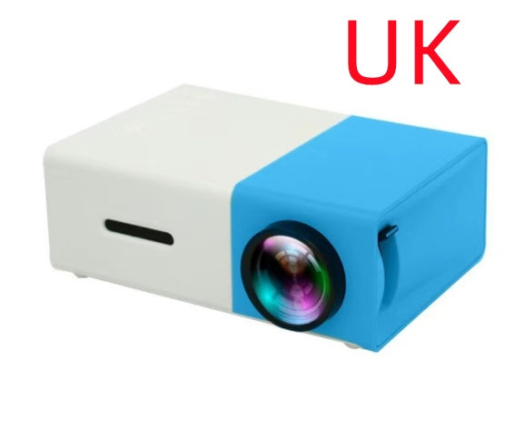 Portable Projector 3D Hd Led Home Theater Cinema HDMI-compatible Usb Audio Projector Yg300 Mini Projector - JUCE