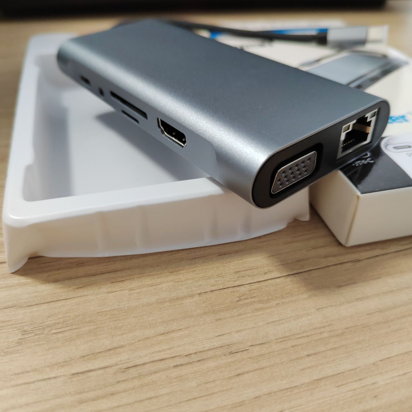 Base Type Type-c 11-in-one Docking Station - JUCE