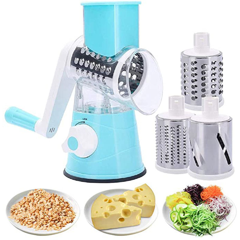 Kitchen Roller Vegetable Slicer Vertical Vegetable Cutter Rotary Grater Slicer For Fruit Vegetables And Nuts - JUCE