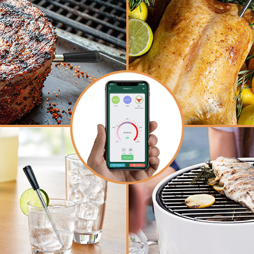 Smart Wireless Bluetooth Barbecue Thermometer Food - JUCE