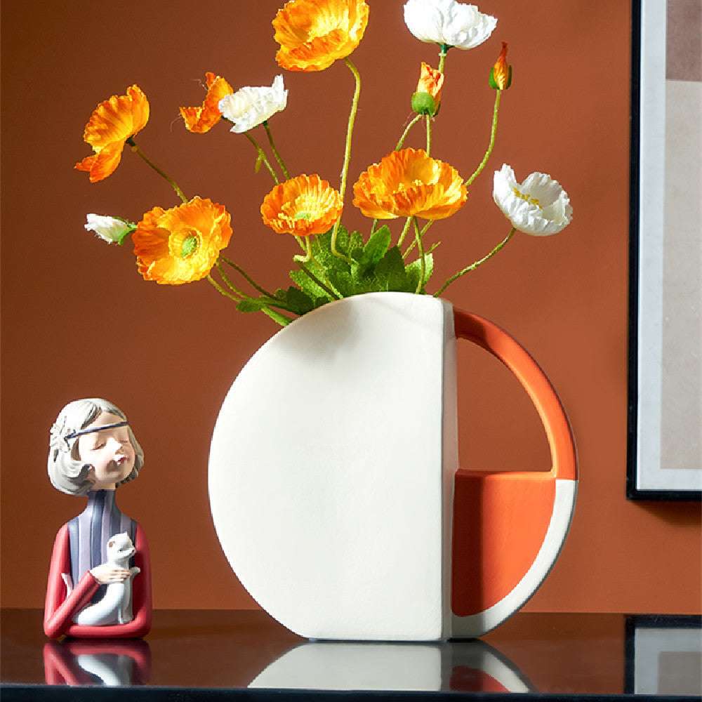 Modern Light Luxury Ceramic Vases - JUCE