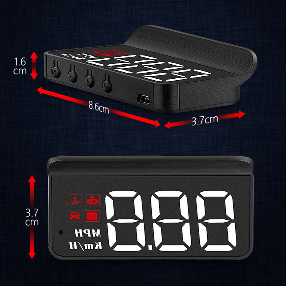 M3 Car OBD2 GPS Head-Up Display Car HUD Projector Display - JUCE
