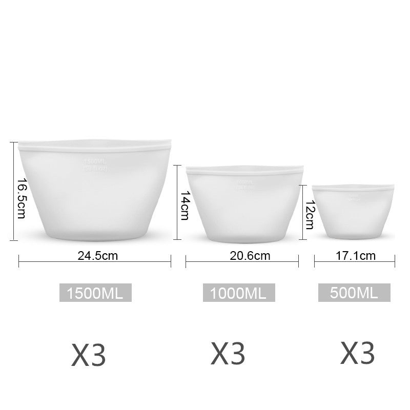Silicone Food Storage Fresh-keeping Bag - JUCE