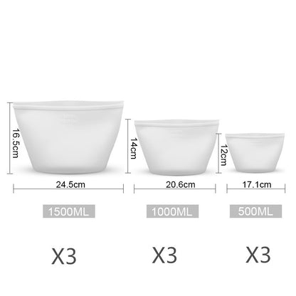 Silicone Food Storage Fresh-keeping Bag - JUCE