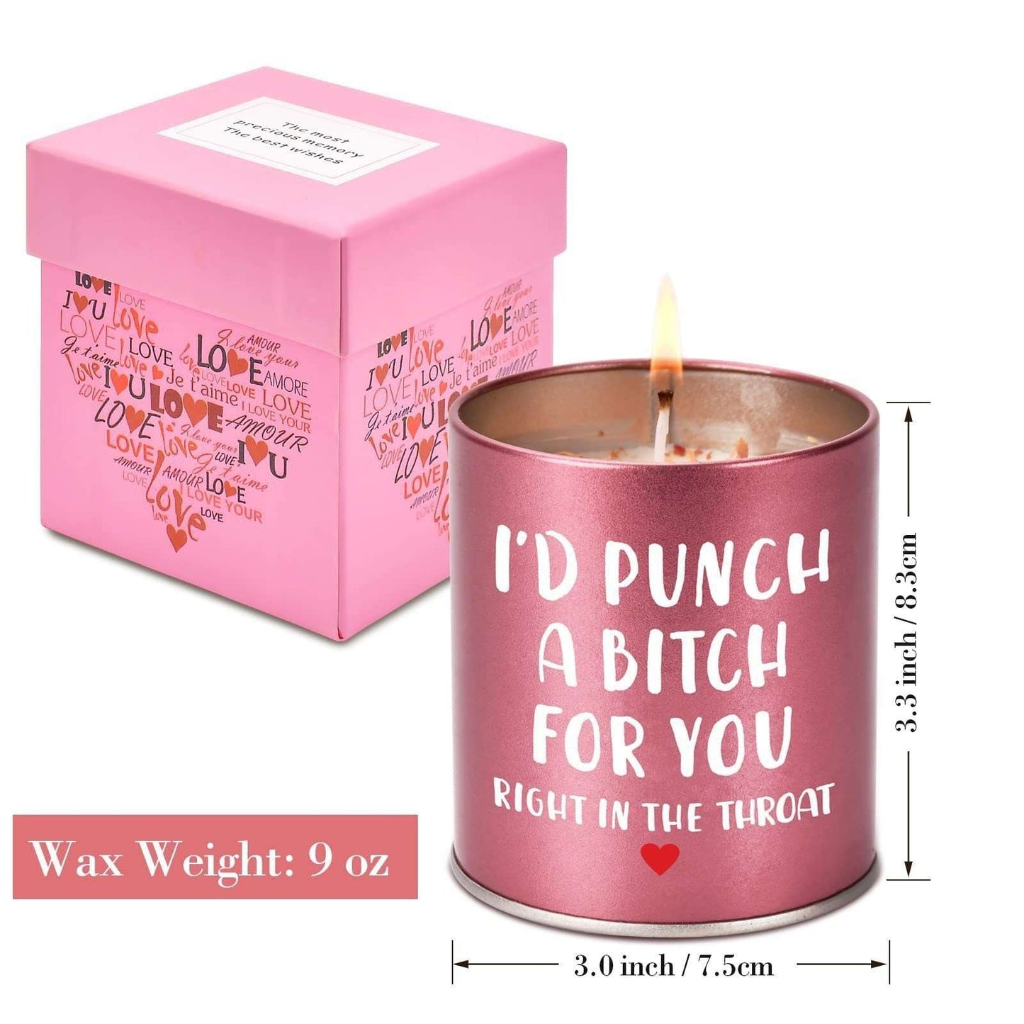 Creative Gift Ins Scented Tinplate Scented Candle - JUCE