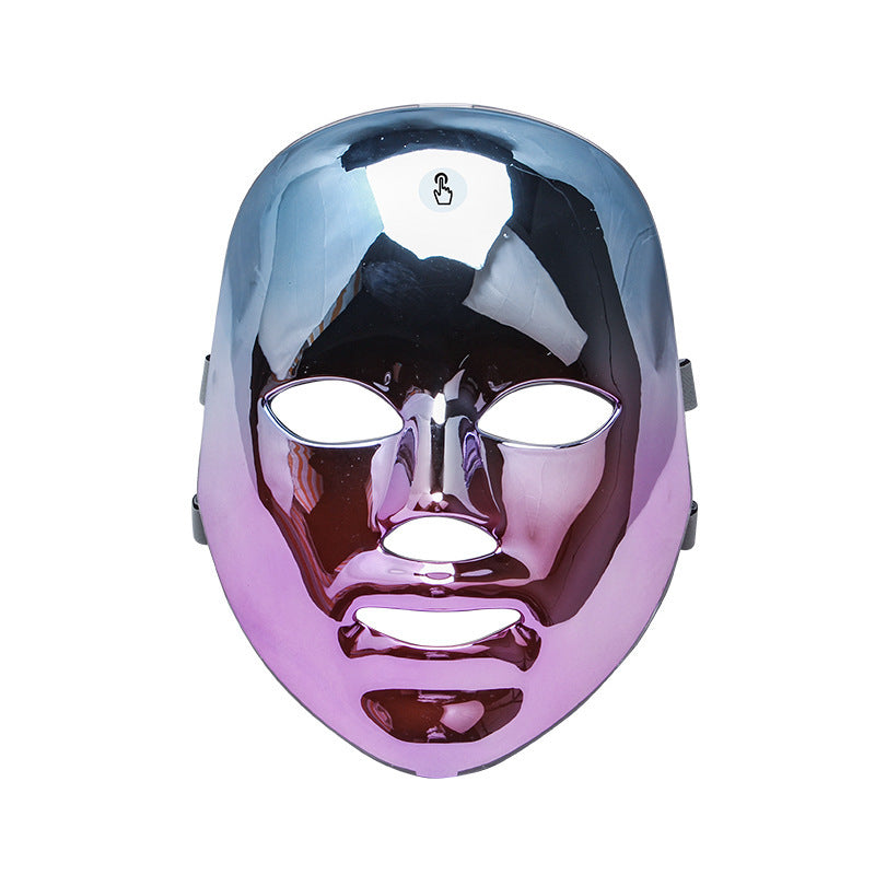 LED Rechargeable Face Mask Acne And Freckles Led Color Light Mask - JUCE