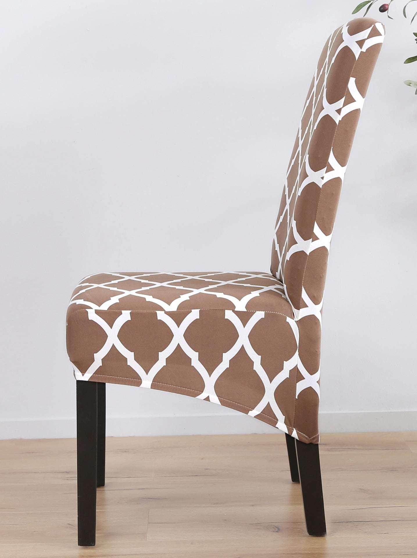 Spandex Chair Covers Printed Stretch Elastic Universal Chair Cover Slipcovers Fitting Chair Protective Covers - JUCE