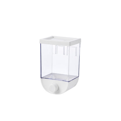 Kitchen Food Storage Easy Press Container Cereal Dispenser Wall Mounted Food Storage Box - JUCE