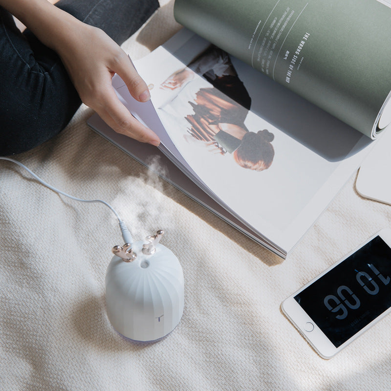 Mini Humidifier Portable USB Charging Quite Deer Shape - JUCE