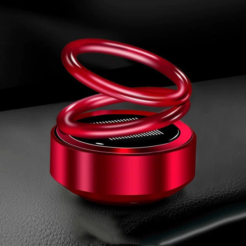 Solar Auto Rotation Car Air Freshener Perfume Seat - JUCE