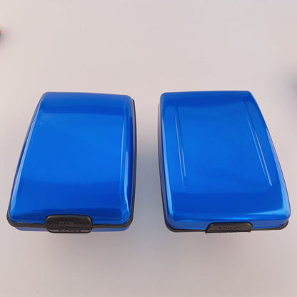 Men's RFID Aluminum Alloy Wallet Multi-Function Card Holder - JUCE