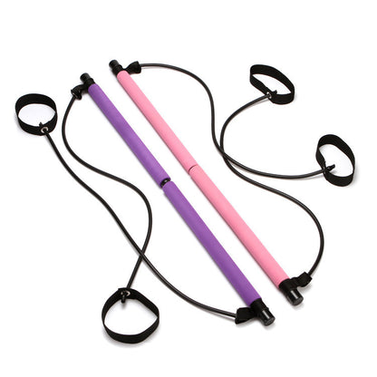 Pilates Bar, Yoga Bar, Fitness Body, Yoga, Slimming, Pilates Bar, Tension Bar, Multifunctional Abdomen And Chest Expander - JUCE