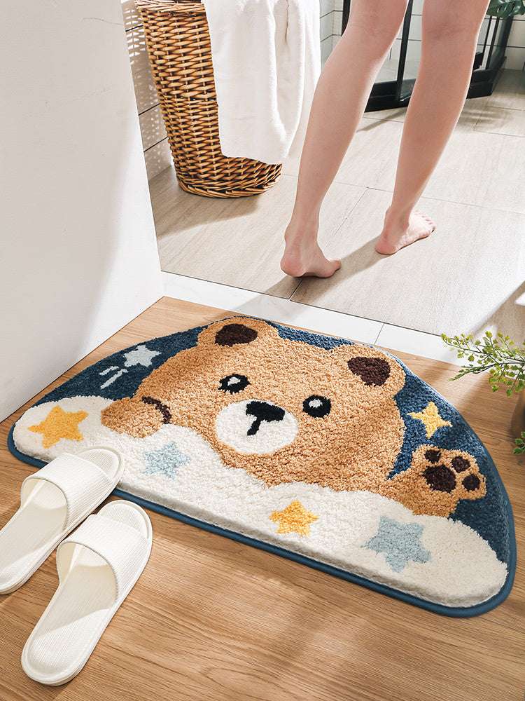 Bathroom Floor Mats And Bathroom Absorbent Non Slip Mats - JUCE