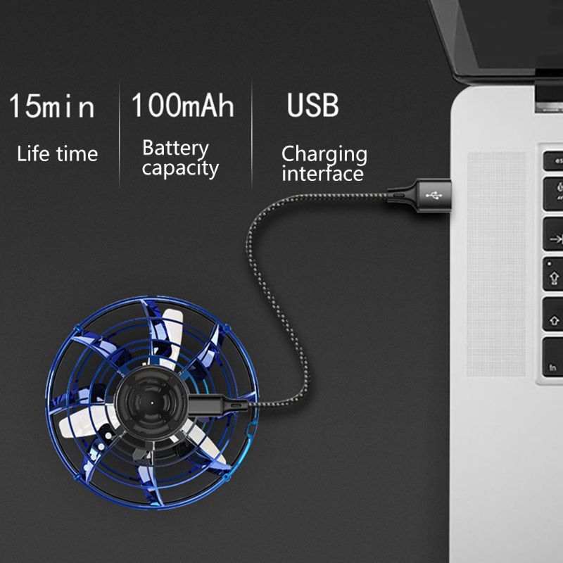 Rotating Flying GyroAircraft Induction Drone Toy - JUCE