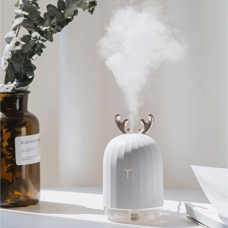 Mini Humidifier Portable USB Charging Quite Deer Shape - JUCE