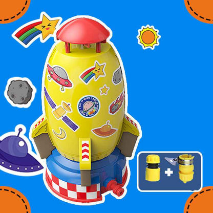 Rocket Launcher Toys Outdoor Rocket Water Pressure Lift Sprinkler Toy Fun Interaction In Garden Lawn Water Spray Toys For Kids Summer Gadgets - JUCE