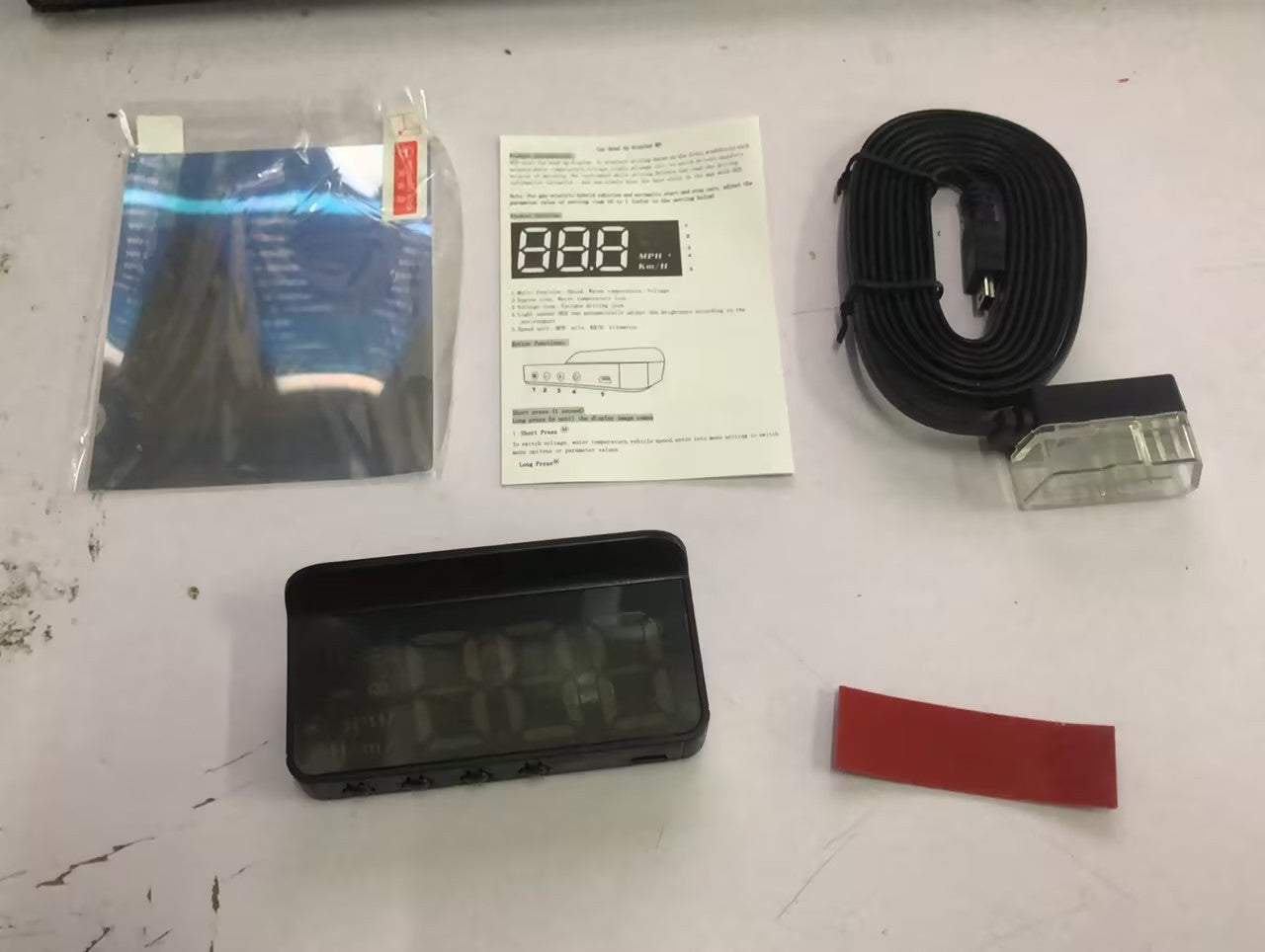 M3 Car OBD2 GPS Head-Up Display Car HUD Projector Display - JUCE
