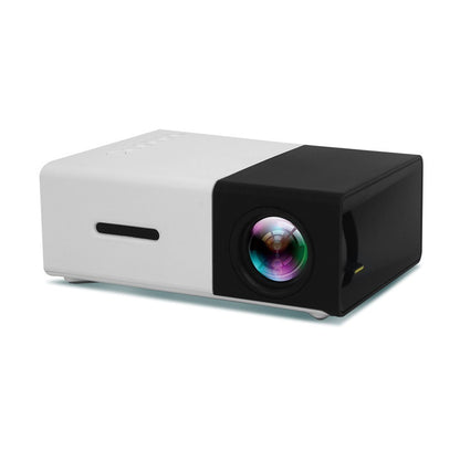 Portable Projector 3D Hd Led Home Theater Cinema HDMI-compatible Usb Audio Projector Yg300 Mini Projector - JUCE