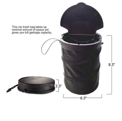 Car Trash Bin Cans Folding Garbage Dust - JUCE