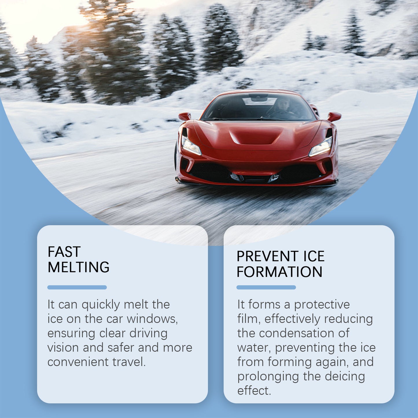 Deicing Spray Car Window Glass - JUCE