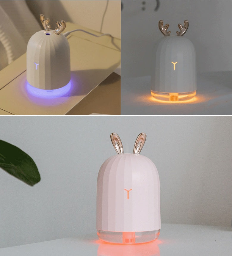 Mini Humidifier Portable USB Charging Quite Deer Shape - JUCE
