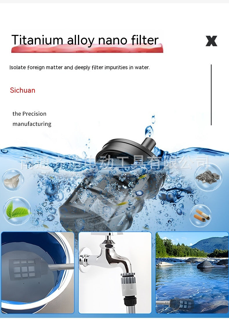 Spray Brushless Water Gun Car Washing House Cleaning Automatic Impact - JUCE
