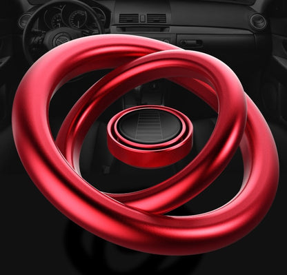 Solar Auto Rotation Car Air Freshener Perfume Seat - JUCE