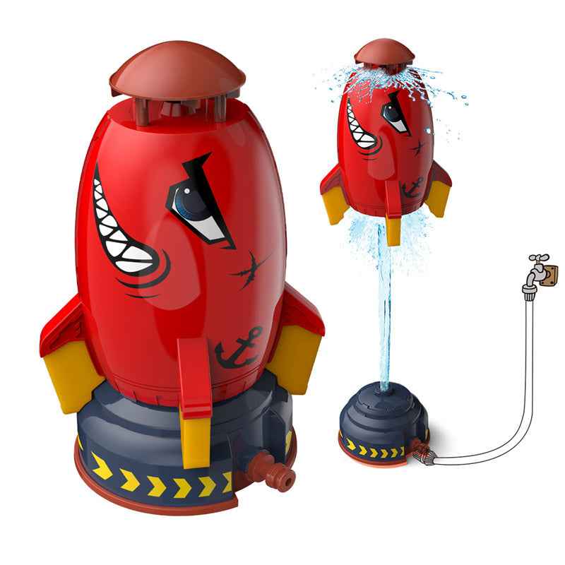 Rocket Launcher Toys Outdoor Rocket Water Pressure Lift Sprinkler Toy Fun Interaction In Garden Lawn Water Spray Toys For Kids Summer Gadgets - JUCE