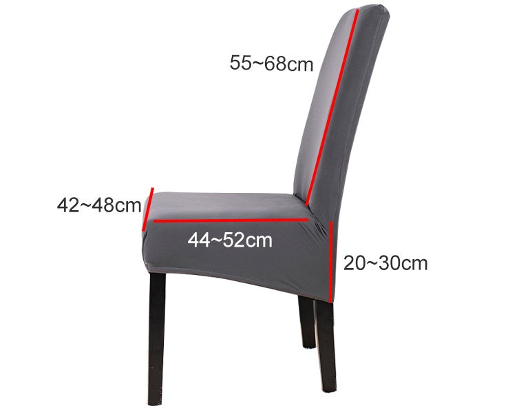 Spandex Chair Covers Printed Stretch Elastic Universal Chair Cover Slipcovers Fitting Chair Protective Covers - JUCE