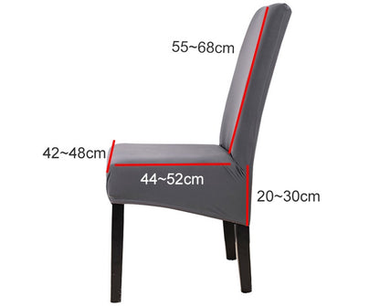 Spandex Chair Covers Printed Stretch Elastic Universal Chair Cover Slipcovers Fitting Chair Protective Covers - JUCE