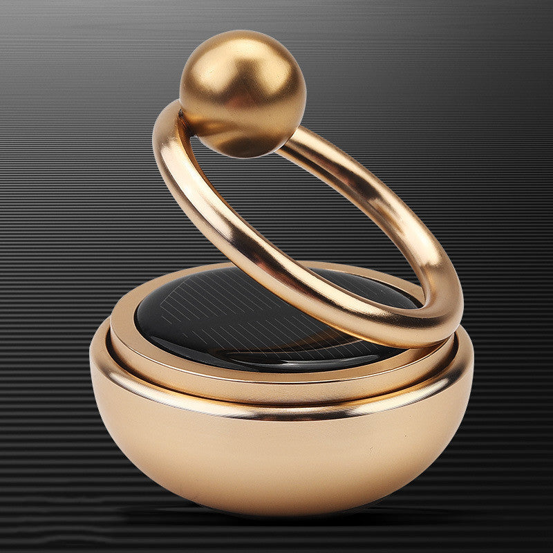 Solar Rotate Car Perfume Air Freshener Aromatherapy Auto Fragrance - JUCE