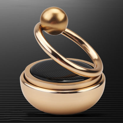 Solar Rotate Car Perfume Air Freshener Aromatherapy Auto Fragrance - JUCE