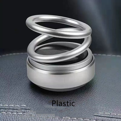 Solar Auto Rotation Car Air Freshener Perfume Seat - JUCE