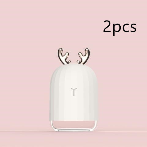 Mini Humidifier Portable USB Charging Quite Deer Shape - JUCE