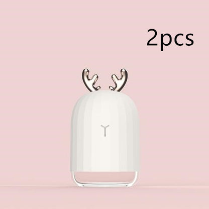 Mini Humidifier Portable USB Charging Quite Deer Shape - JUCE